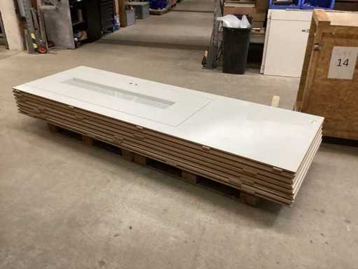 7x Gilnhammer deur G40 lengte 3000mm // gebruikte staat op pallet