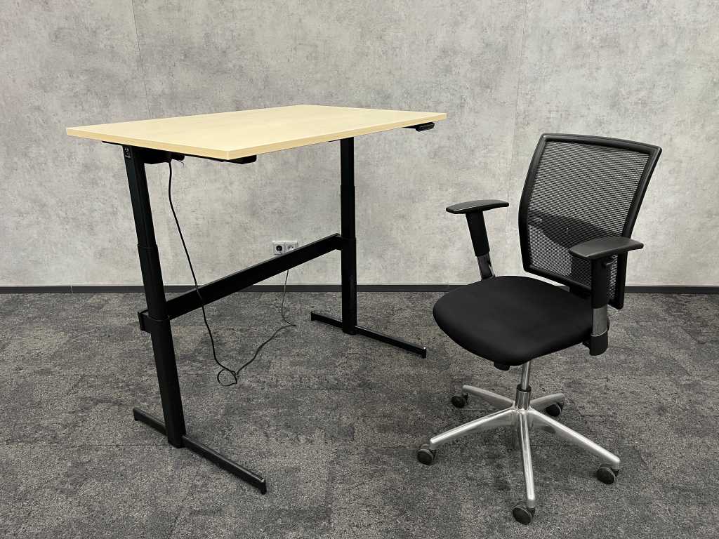 Vepa/ Chairsupply - electric sit/stand workstation 120x80