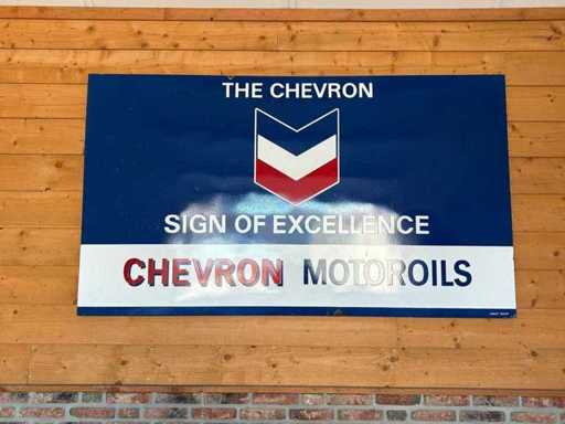 Plăci Emallie "Chevron Motoroils"