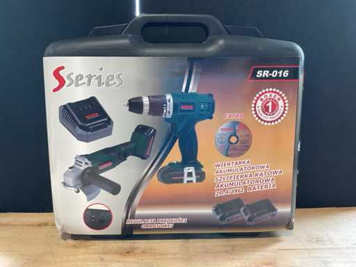 2025 Boxer SR-016 Zestaw narz?dzi akumulatorowych