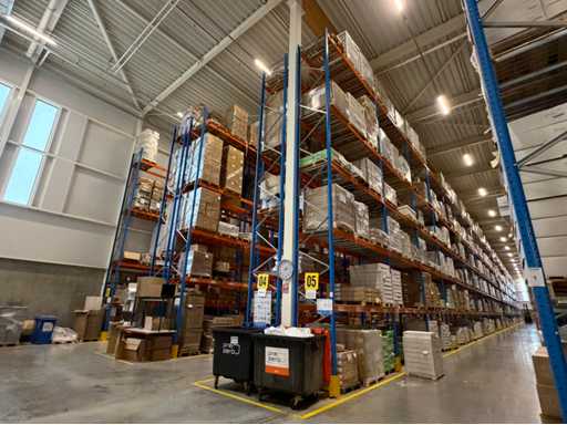 2022 Scaffalature portapallet Stow (145 sezioni)