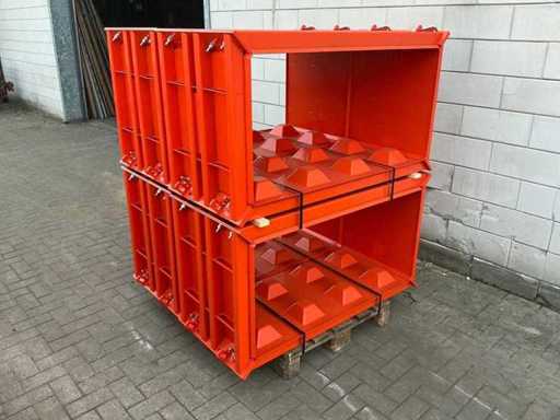 Matriță de beton cu blocuri Lego (4x)