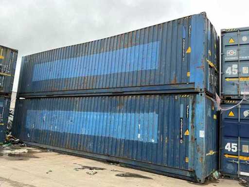 40FT highcube shipping container (2x)