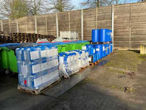 Partij diverse lege emballage