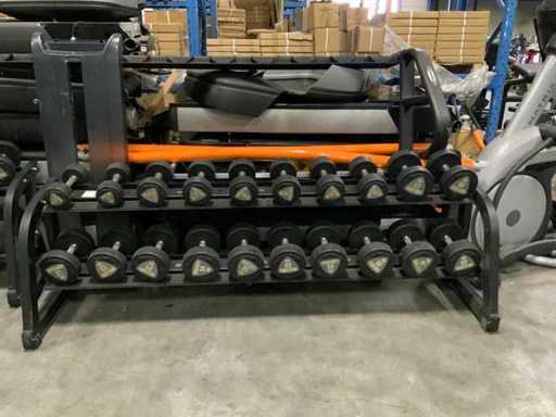 Centrale électrique Sidea avec haltères 12t/m30kg