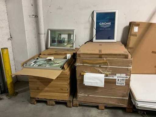 Duża partia ramek z wbudowanym oświetleniem