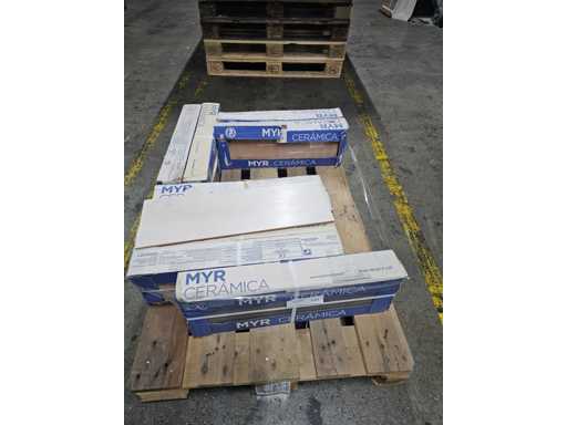 Myr, Ceramicas S.L. Unika 20x60cm - Antraciet -  9,72m²