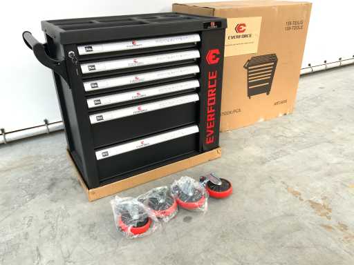 Everforce Tool trolley 158 pieces