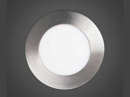 40 x Intec slim nikkel LED inbouwspots 18 Watt 4000K