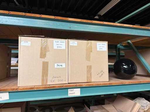 Boules de verre Ilfari Design 250mm – pièces de lampes miroir (différentes tailles) (16x)