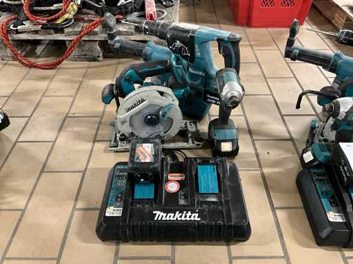 Makita 3-teiliges Batteriewerkzeugset
