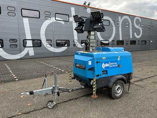 2017 Generac VT-Hybrid LightTower Lichtmast Aanhangwagen 79-WR-DR