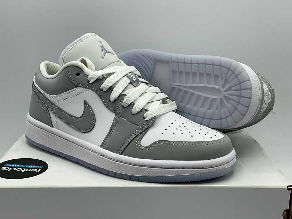 Nike Jordan 1 Low Wolf Grigio Donna Scarpe da ginnastica 36