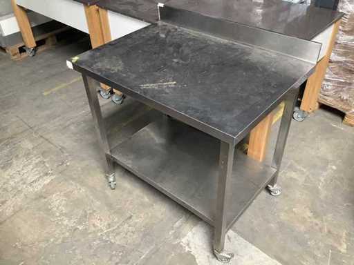 Mobilier mobile en acier inoxydable