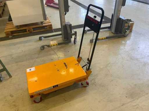 2015 Manutan FB200-E Mobile Lift Table