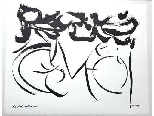 Christian Dotremont - Réalité relève-toi - offset