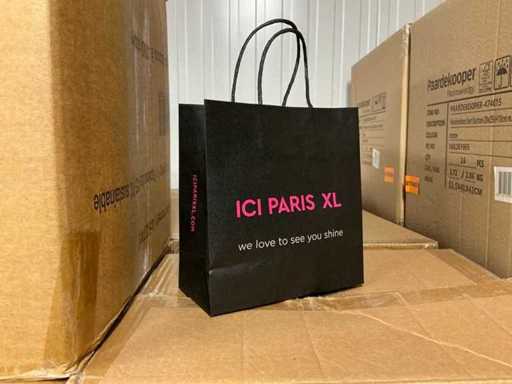 Partij Papieren tassen bedrukt XS (7500x)