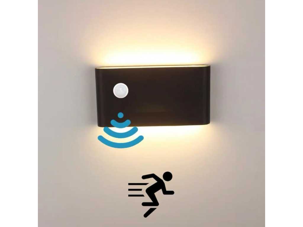 10 x Bidirectional LED Wall Light with Sensor (SW-2309)