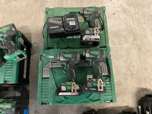 Utensili cordless Hitachi/Hikoki (3x)