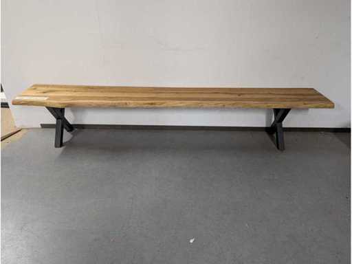 Side table Oak 260 x 40 x 45cm