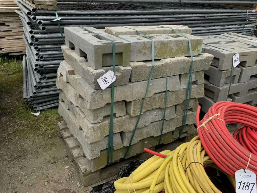 Remorque de clôture de chantier (26x)