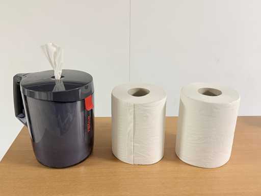 Paper dispenser incl 492m paper