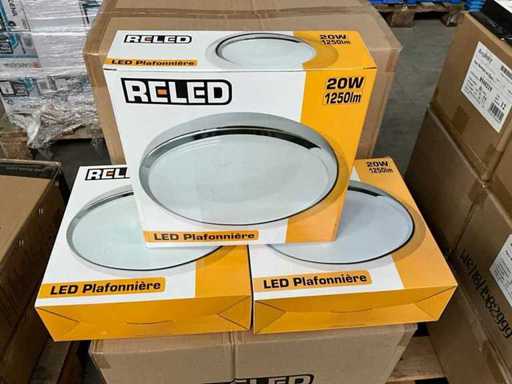LED-LED-Deckenlicht 20W 1250lm (18x)