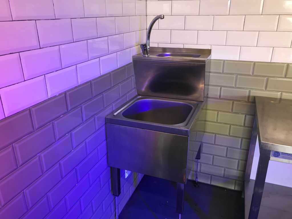 Stainless steel wall sink furniture