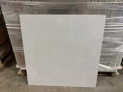 28,80 m2 Keramische tegel lichtgrijs 60x60