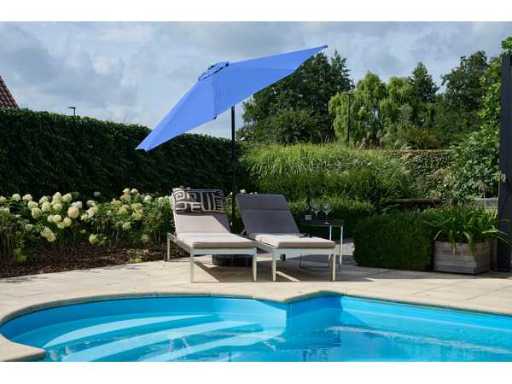 10 Pieces - Parasol - Blue