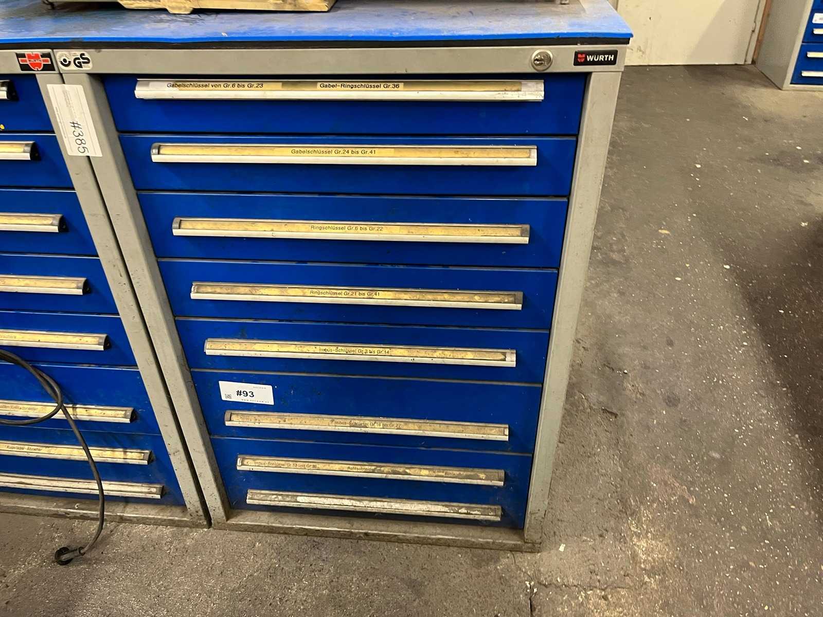 WÜrth Telescopic Drawer Cabinet With