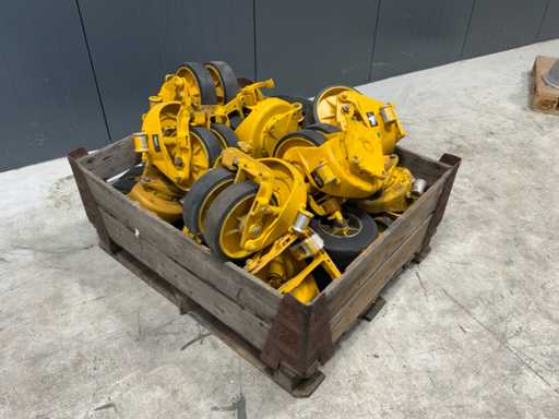 Ruote doppie pesanti a batto