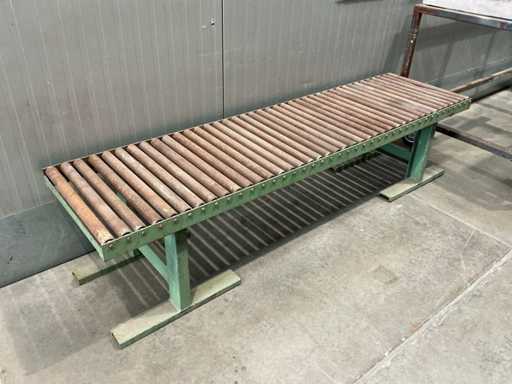 Convoyeur à rouleaux en métal