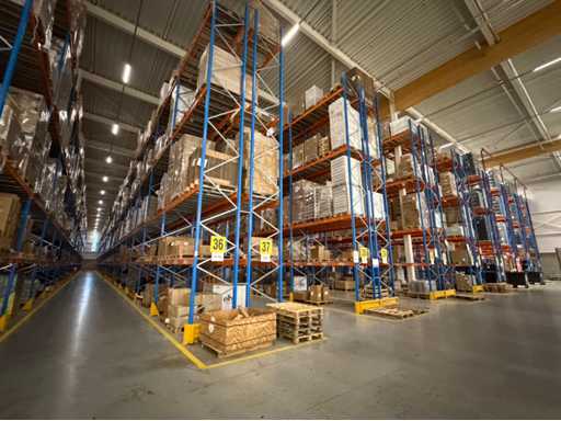 2024 Scaffalature portapallet Stow (192 sezioni)