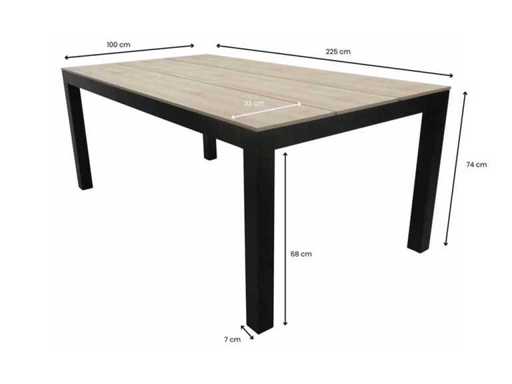 Cyprus - Garden table(225x100cm)