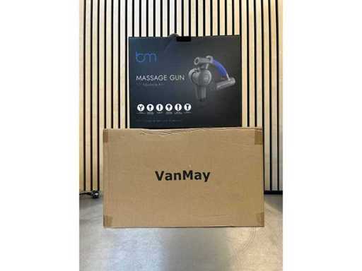 Bluemay - Pistola massaggiante premium per custodia con accessori (4x)