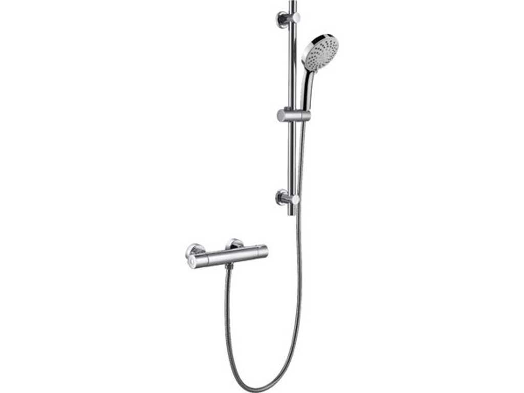 Complete shower system Ubruzzo 015 chrome