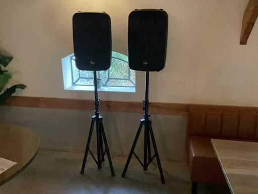 Alecto PAS-212A Altoparlante su supporto (2x)