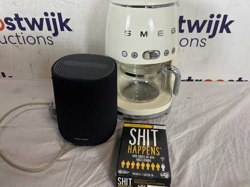 Harman Kardon Enchant Speaker | SMEG DCF02WHEU white | Shit Happens