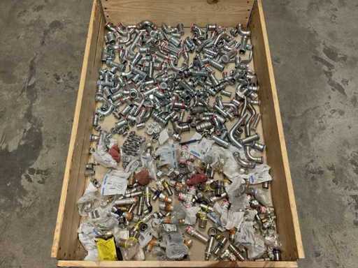 Batch of press fittings