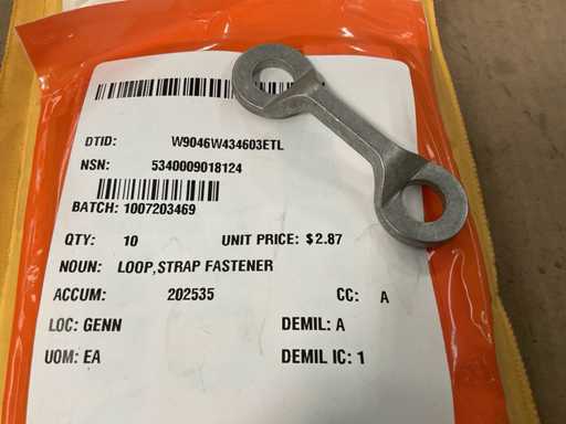 Gurtverschlussschlaufe (10x)