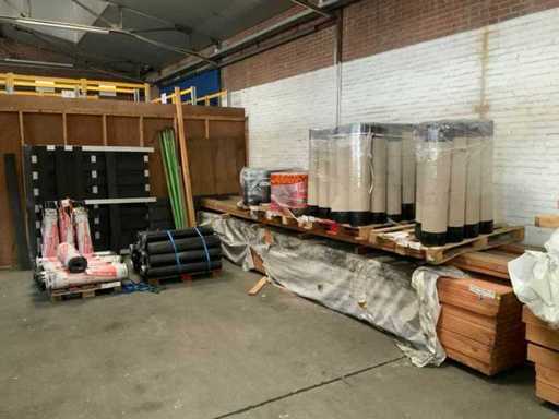 Partij Bitumen dakbedekking en dakmaterialen
