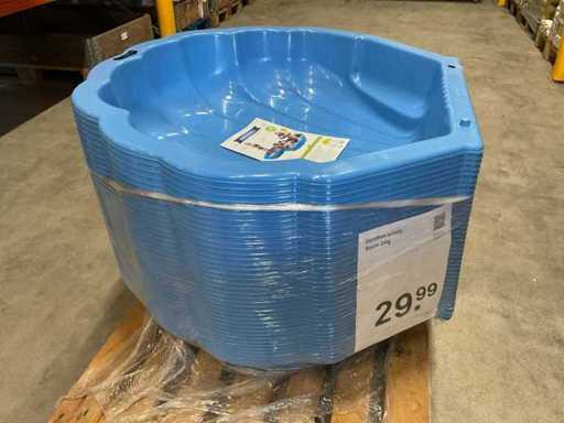 Paradiso Toys Maxi Shell Sandpit cu capac (21x)