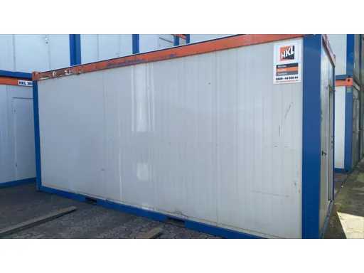 CONTAINEX ANLAGENCONTAINER 20´ KK+WC defekt