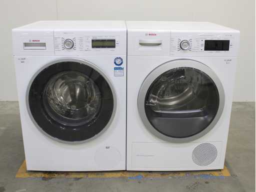 Bosch HomeProfessionelle Waschmaschine & Bosch Series|8 Selbstreinigender Kondenstrockner