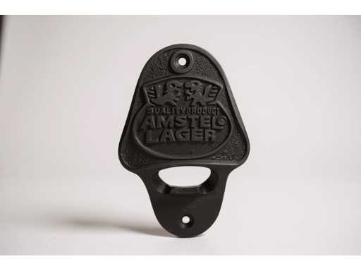 (198x) Bieropener Muur - Amstel - 10 cm