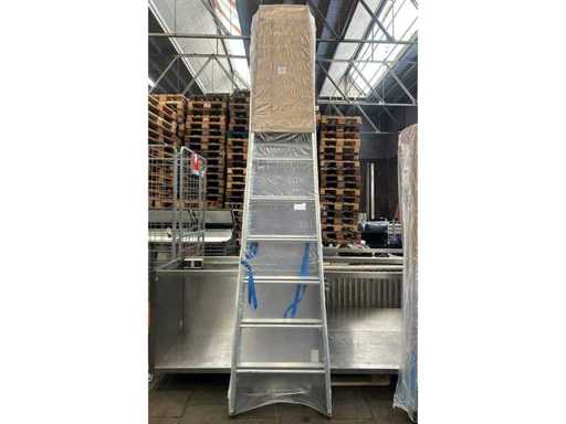 Zarges - Saferstep B 5541310 - Échelle debout nervurée