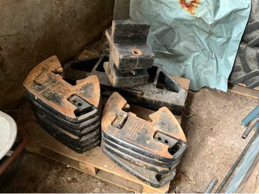 Boîtier de l’ensemble de poids/New Holland