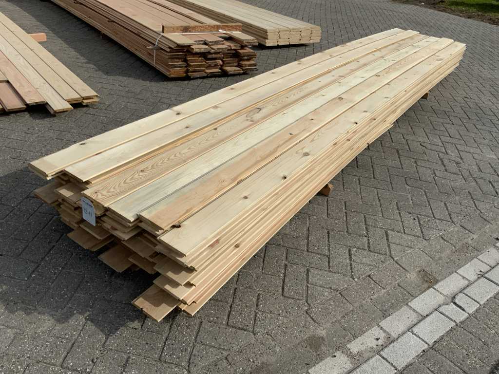 Spruce half-wood rabat (110x)