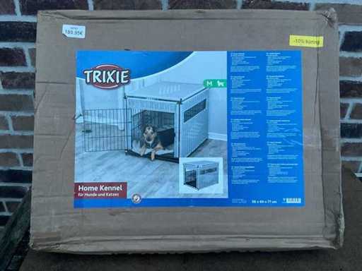 TRIXIE Home Kennel – White Dog Crate 